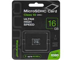 Карта памяти QUMO MicroSDHC 16Gb Сlass 10 (QM16GMICSDHC10NA)