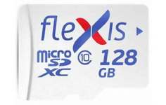 Карта памяти microSDXC 128Gb Flexis Class 10 UHS-I U1