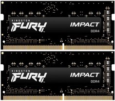Память оперативная DDR4 Kingston 32Gb (2x16Gb) PC25600 3200MHz CL22 SO-DIMM (KF432S20IBK2/32)