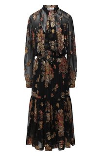 Платье-миди Saint Laurent