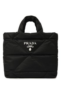 Текстильная сумка-тоут Prada