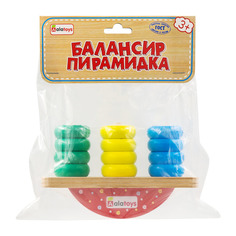 Игрушка балансир Alatoys Пирамидка 12 деталей