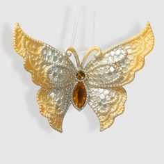 Игрушка елочная Kurt S. Adler бабочка, 12,5 см