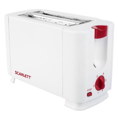Тостеры тостер SCARLETT SC-TM11013 650Вт 6 режимов пластик белый