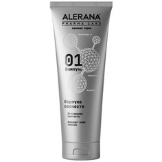 Шампуни для волос шампунь ALERANA Pharma Формула свежести 260мл мужской