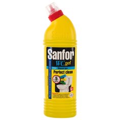 Средство для унитаза Sanfor, Морской бриз, гель, 750 мл, 1549
