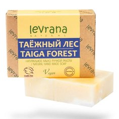 Мыло Levrana, Таёжный лес, 100 г, ручной работы