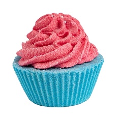 Бомбочка для ванны МЫЛОВАРОВ Бомба-Капкейк для ванны "Бабл Гам" 130