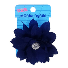 Аксессуары для волос MORIKI DORIKI Синий цветок на резинке SCHOOL Collection Blue flower elastic