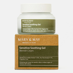 MARY&MAY Успокаивающий гель Sensitive Soothing Gel Blemish Cream