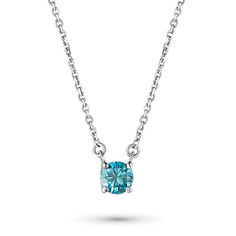 Колье из белого золота э0912кл05163100_blue ЭПЛ Даймонд
