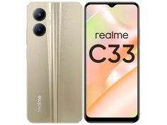 Сотовый телефон Realme C33 4/128 LTE Gold