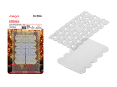 Крючки для крепления гирлянд Vegas 20шт 55155