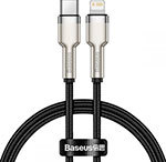 Дата-кабель Baseus Type-C на iPhone Power Delivery 20Вт 0.25м Cafule черный CATLJK-01