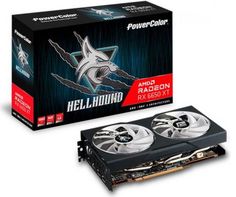 Видеокарта PCI-E PowerColor Radeon RX 6650 XT Hellhound (AXRX 6650XT 8GBD6-3DHL/OC)