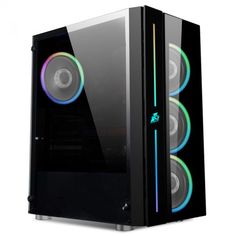 Корпус ATX 1STPLAYER BLACK.SIR B7-A