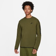 Мужской свитшот Sportswear Tech Fleece Crew Neck Sweatshirt Nike