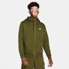 Мужская толстовка Sportswear Club Fleece Full-Zip Hoodie Nike
