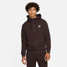 Мужская толстовка Sportswear Club Fleece Full-Zip Hoodie Nike