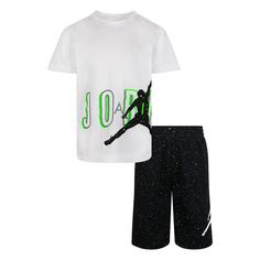 Детский костюм: футболка и шорты Speckle Air Jumbled Set Jordan