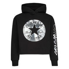 Подростковая толстовка Cropped Foil Hoodie Converse