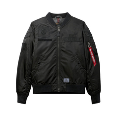 Мужской бомбер L-2B Squadron Battlewash Flight Jacket Alpha Industries
