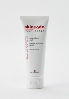 Маска для лица Skincode Очищающая с эффектом сужения пор, 75 мл