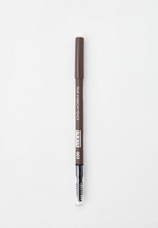 Карандаш для бровей Pupa TRUE EYEBROW PENCIL, тон 002, Коричневый