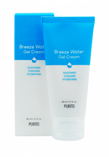 Крем для лица Purito Breeze Water Gel Cream Успокаивающий, с охлаждающим эффектом, 80 мл