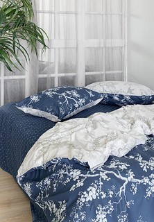 Постельное белье Евро Mia Cara Chinoiserie blu