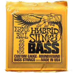 2833 Hybrid Slinky Nickel Wound Electric Bass Strings - 45-105 Gauge Ernie Ball