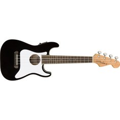 Fullerton Strat Uke Black Fender