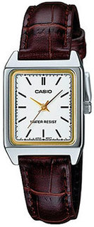 Японские наручные женские часы Casio LTP-V007L-7E2. Коллекция Analog
