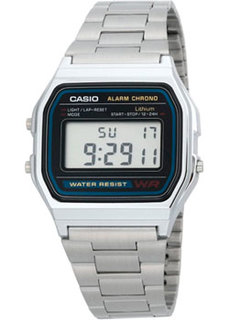 Японские наручные мужские часы Casio A-158WA-1. Коллекция Vintage