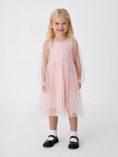 Нарядное платье для девочек (розовый, 98) Sela