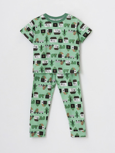 Пижама с принтом для мальчиков (принт, 92-98) Sela