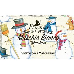 Мыло Florinda Новогоднее Волшебство Белый Мускус / Muschio Bianco , 100 г