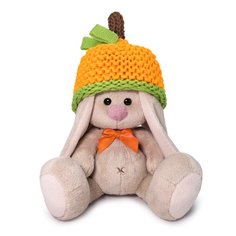 Мягкая игрушка Budi Basa SidX-398 Зайка Ми в шапке - мандарин, 15 см