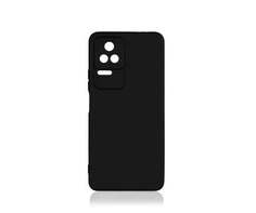 Чехол DF для Poco F4 5G Silicone Black poCase-07