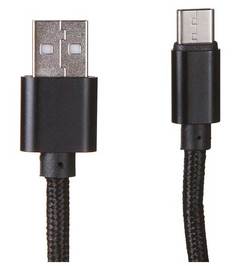 Кабель Media Gadget USB - Type-C 2A 1.0m Black MGC005TBK