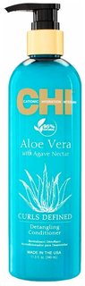Кондиционер для облегчения расчесывания CHI Aloe Vera with Agave Nectar 340 мл, CHIAVDC11