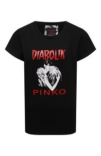 Хлопковая футболка Pinko