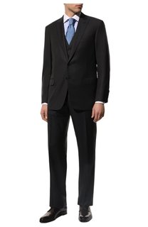 Костюм-тройка из шерсти Brioni