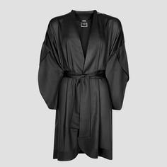 Халат-кимоно короткое Togas Наоми чёрное XXL (52)