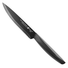 Ножи кухонные нож APOLLO Genio Nero Steel 12см универсальный нерж.сталь с антибакт.покр., пластик