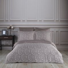 Постельное белье евростандарт, простыня 240х260 см, 2 наволочки 70х70 см, 2 наволочки 50х70 см, пододеяльник 200х220 см, Karteks, сатин-жаккард, Marlen SJM-015