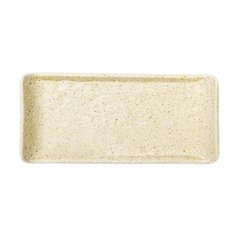 Блюдо фарфор, прямоугольное, 15х8 см, песочное, Sandstone, Wilmax, WL-661301 / A