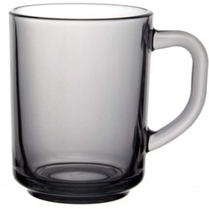 Кружка стекло, 250 мл, Gray, Pasabahce, 55029SLBD63