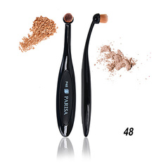 Кисть для лица PARISA COSMETICS Кисть для макияжа P-48 для точечного нанесения тональных средств