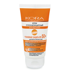 KORA Солнцезащитный крем для тела солнцезащитные средства SPF 50+ 150 КОРА